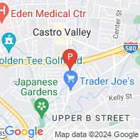 View Map of 2520 Watson Street,Castro Valley,CA,94546